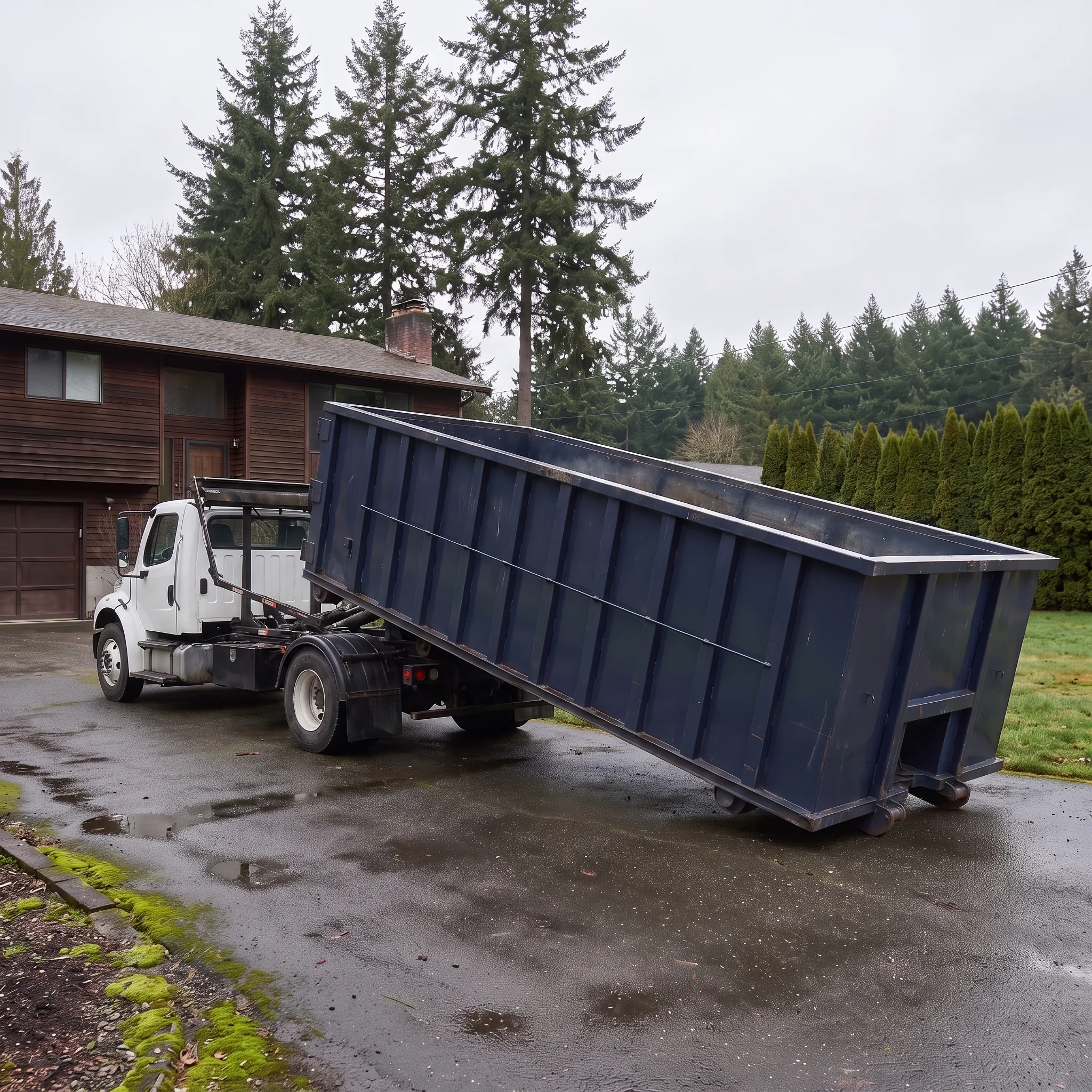 Roll-off dumpster delivery in Oregon
